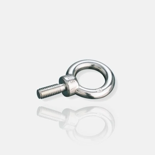 Anneau piton inox filetage métrique mâle, Piton à oeil, anneau de levage, écrou à anneau, vis à anneau, bague inox, saisissage