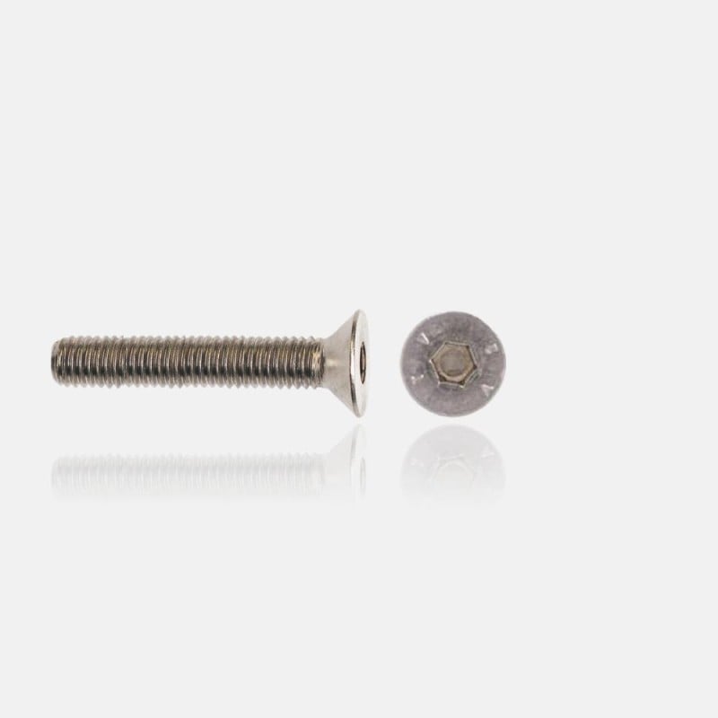 Lot De 14 Vis Métal Tête Ronde Fourchue Avec écrous - M5x40 Mm - Ancien Stock