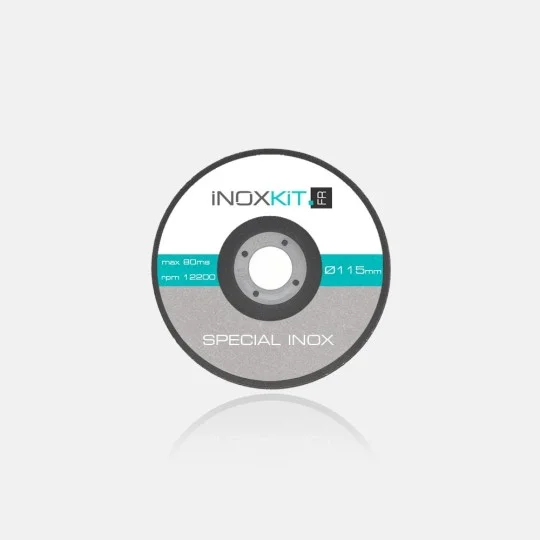 Disque à tronçonner inox Ø 115mm, disque à découper