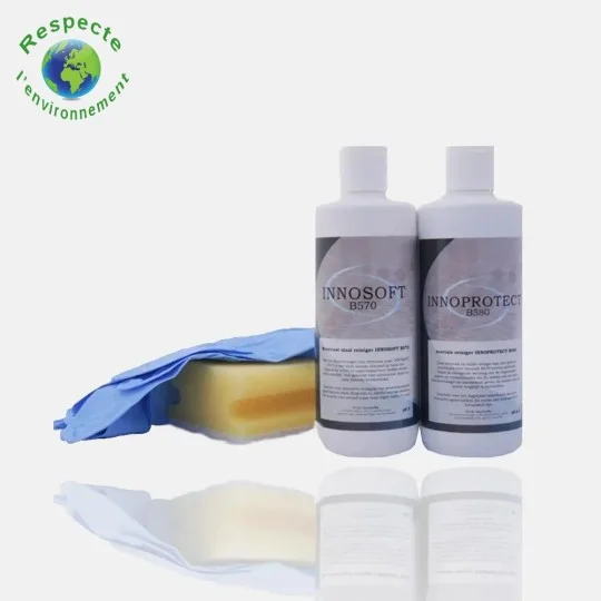 Pack Innosoft Innoprotect pour l'entretien de l'inox