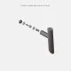 Poignée de tirage droite inox