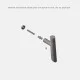 Poignée de tirage droite inox