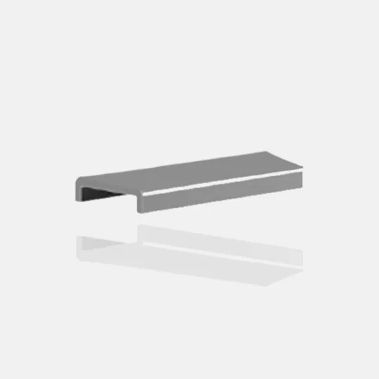 Main courante pour verre
