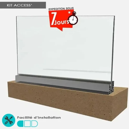 Kit tout verre pour particulier 88/4