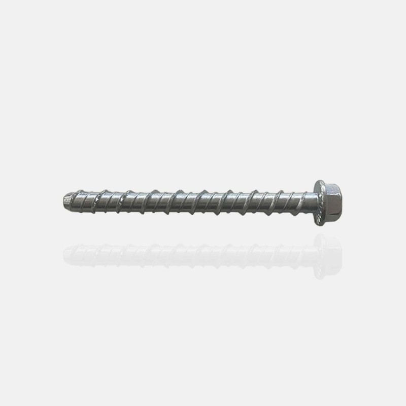 Vis métaux Tête hexagonale TH M5X30 Embase lisse Acier zingué-100