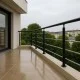Garde-corps 5 lisses inox noir