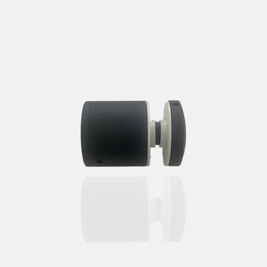 Plot de fixation pour verre en aluminium
