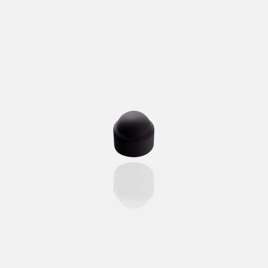 Cache écrou noir