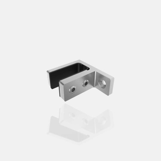 Connecteur d'alignement mural pour verre 16,76 à 21,52mm