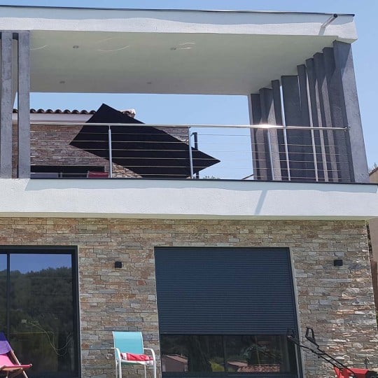 Garde-corps inox à 6 câbles Access