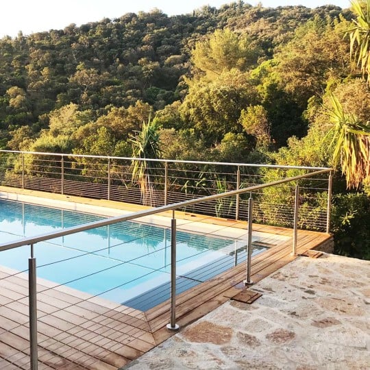 Garde-corps inox à 11 câbles Access