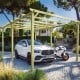 Carport en bois Nanterre