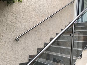 Kit de main courante en inox