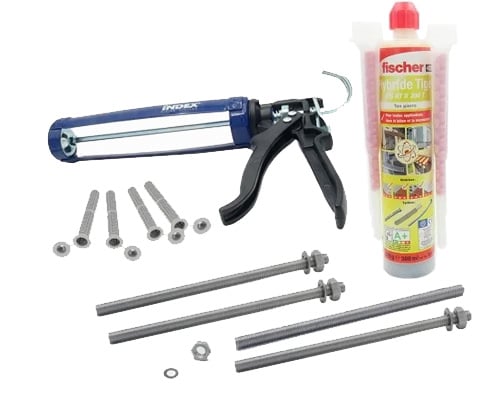 Kit scellement chimique complet