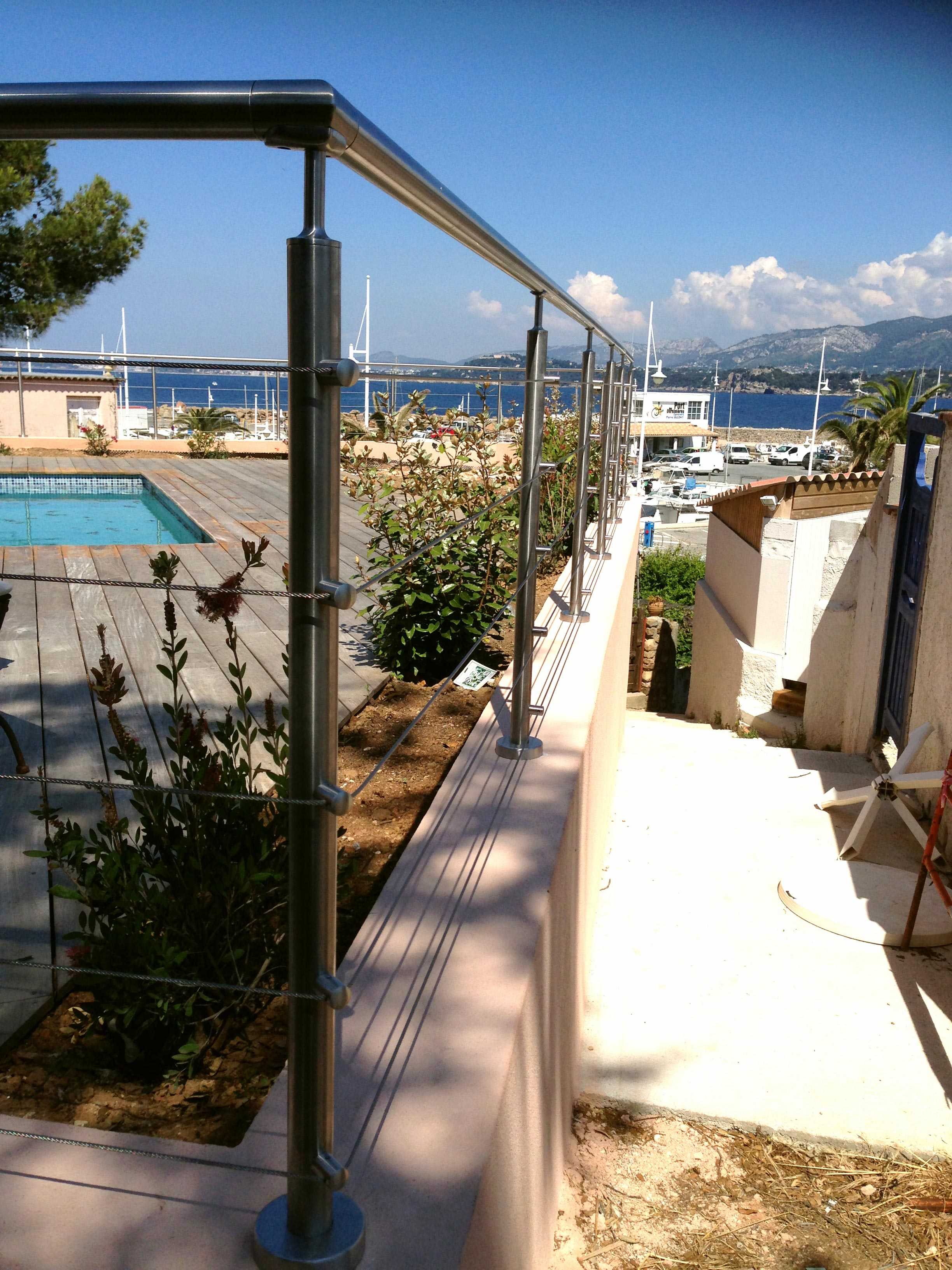 Câble inox, tendeur et ridoir pour gardecorps INOXKIT®