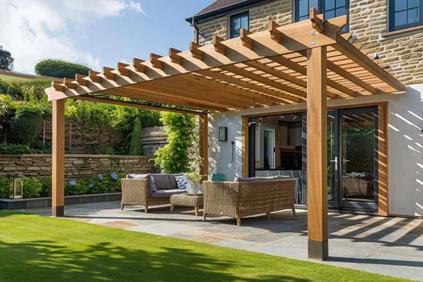 Pergola bois