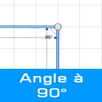 Angle à 90°