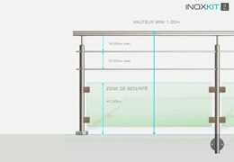 Combien doit mesurer un garde-corps pour être aux normes ?