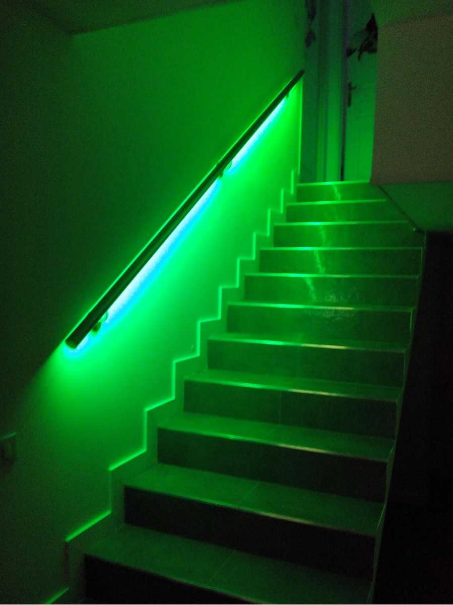  Rampe escalier avec éclairage  